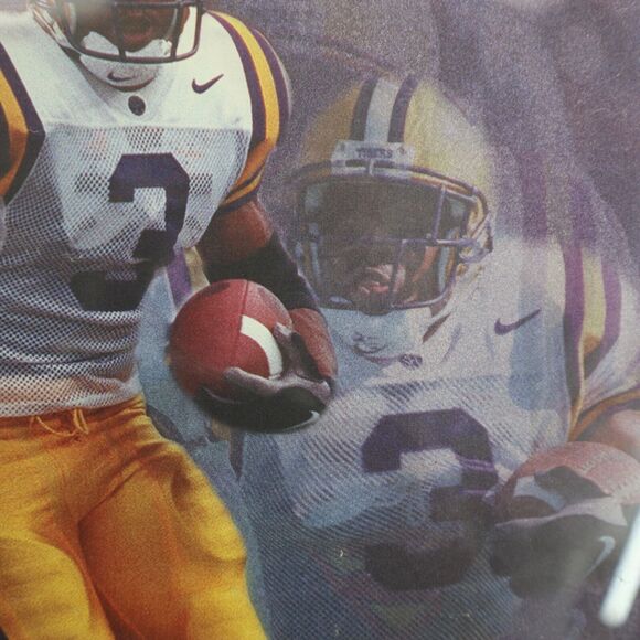 Kevin Faulk #3 Framed Sign Autographed LSU All American Football Picture - Picture 10 of 11
